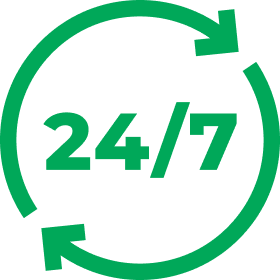 24 hour Support